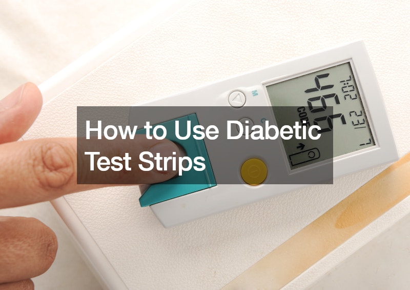 How to Use Diabetic Test Strips